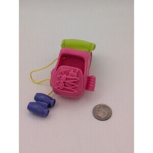 Fisher Price Loving Family Dollhouse Camping Backpack With Binoculars For Camp